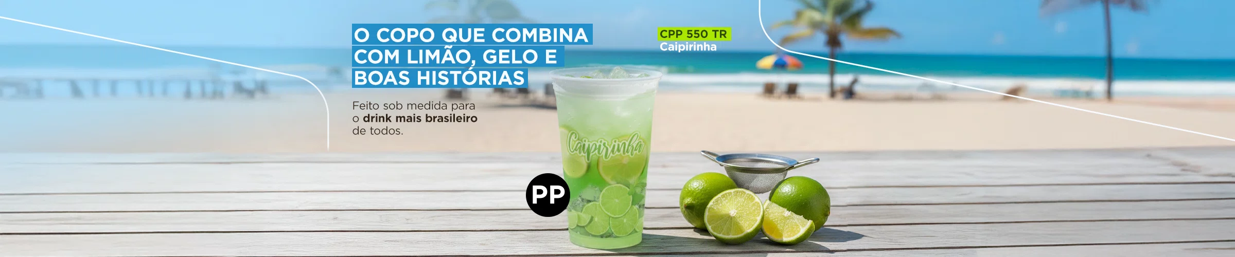 Copo 550 Caipirinha