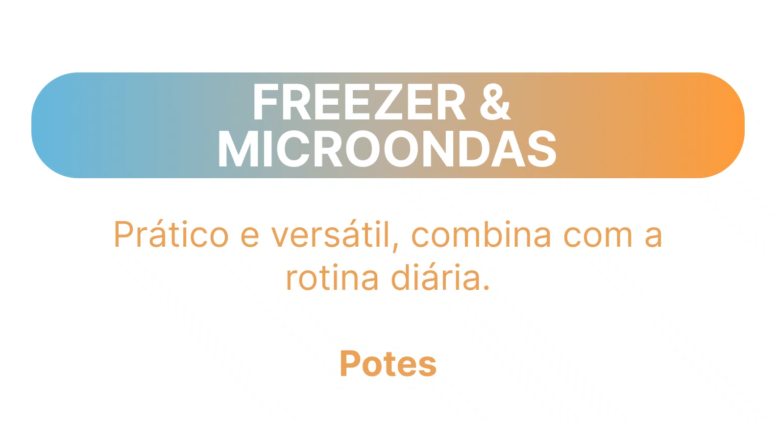 Freezer &  Microondas