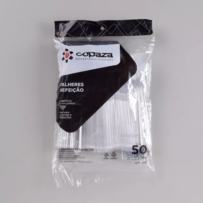 Colher Refeição Cristal 15,50 cm - C/50 Unidades