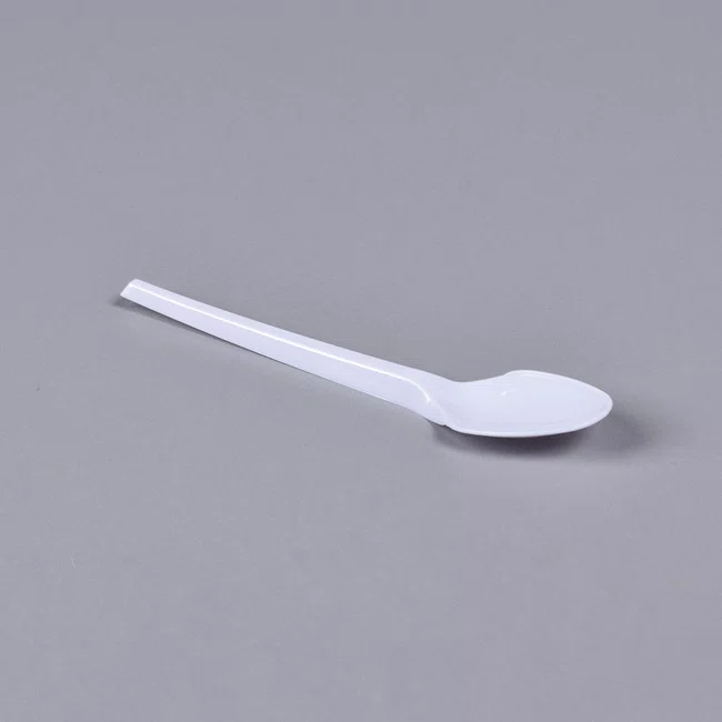 Colher Sobremesa Branco 12,00 cm - C/50 Unidades