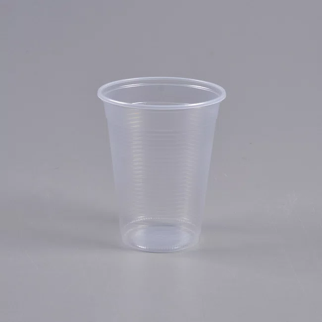 Copo Copaza Descartável Transparente Estriado 200 ml 100 Unidades