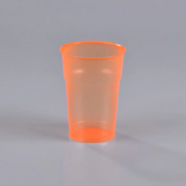 Copo Gold Neon Laranja 300 ml - C/50 Unidades