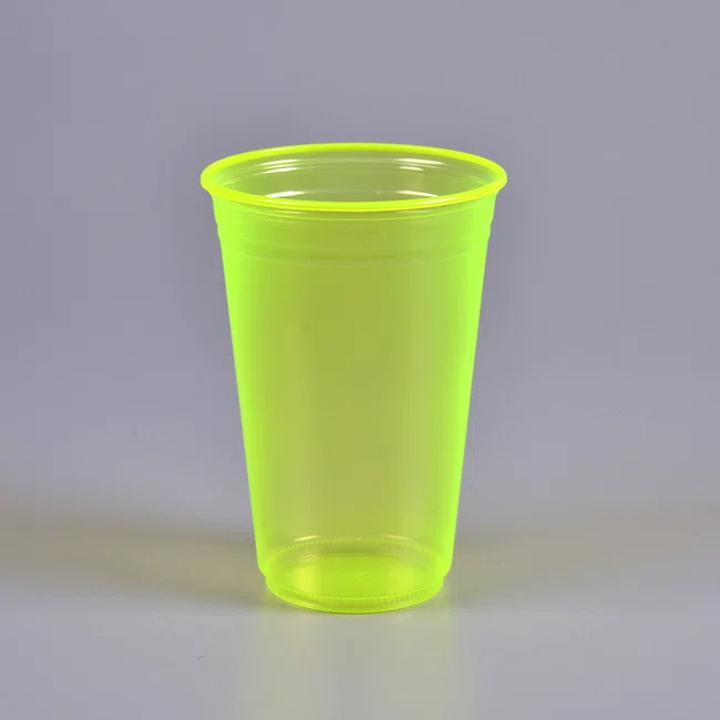 Copo Neon Amarelo 330 ml - C/50 Unidades