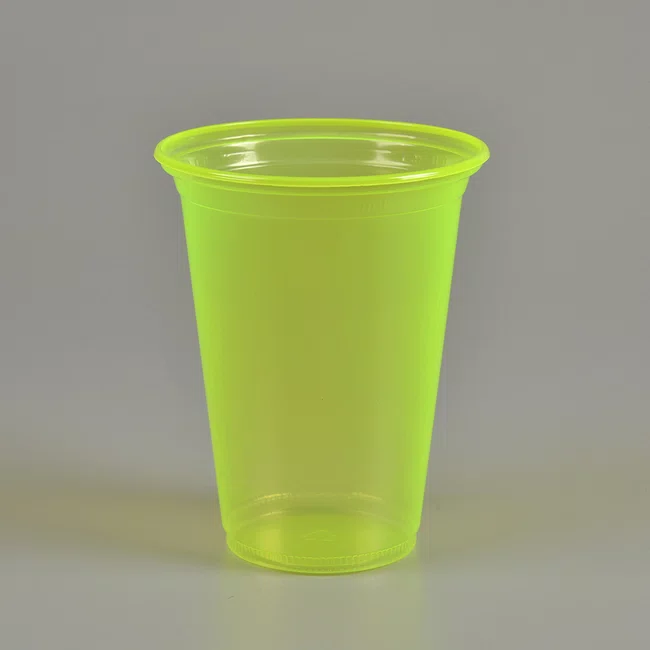 Copo Neon Amarelo 550 ml - C/50 Unidades