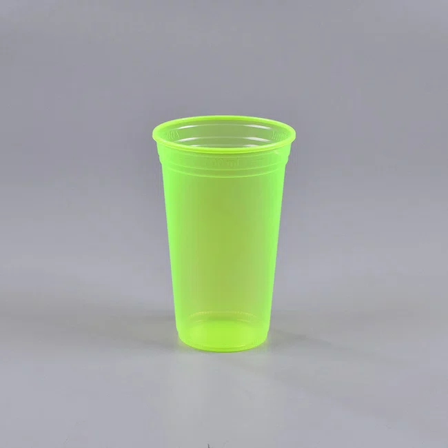 Copo Neon Amarelo 770 ml - C/50 Unidades