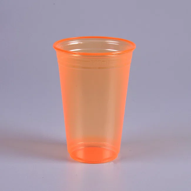 Copo Neon Laranja 330 ml - C/50 Unidades