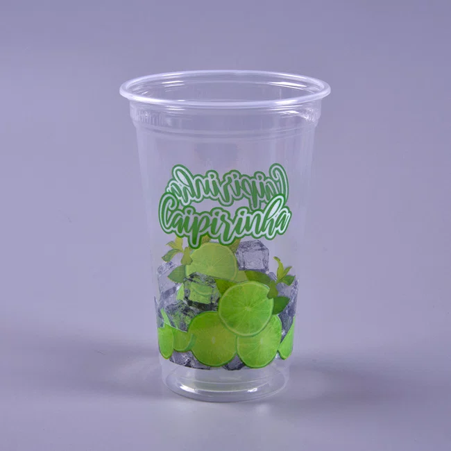 Copo Copaza Descartável Personalizado Caipirinha 550 ml  50 Unidades