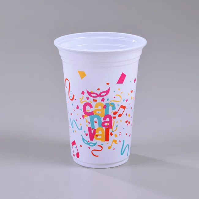 Copo Personalizado Carnaval 300 ml - C/60 Unidades