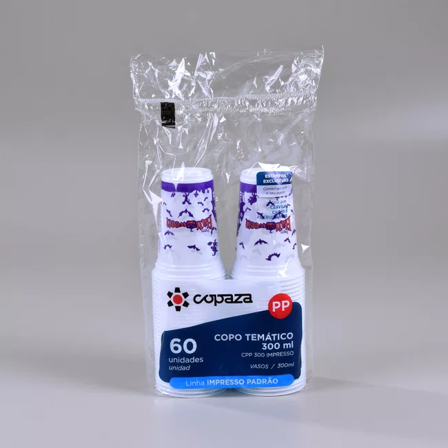 Copo Personalizado Halloween 300 ml - C/60 Unidades