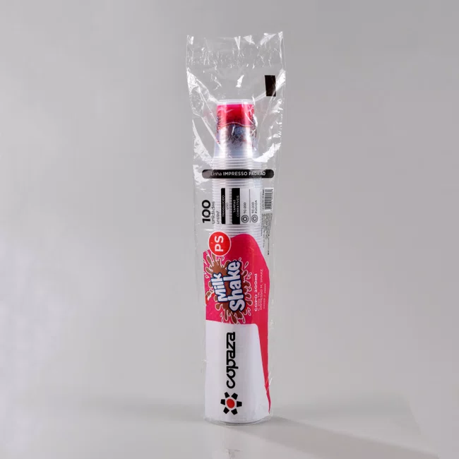 Copo Personalizado Milk Shake 200 ml - C/100 Unidades