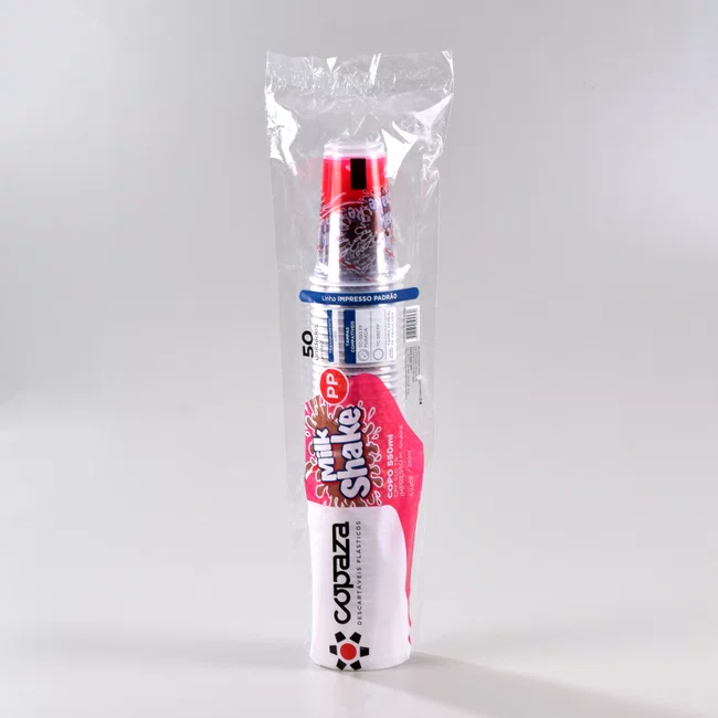 Copo Personalizado Milk Shake 550 ml - C/50 Unidades