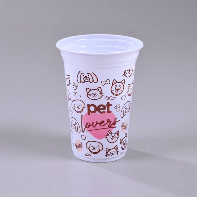 Copo Personalizado Pet Lovers 300 ml - C/60 Unidades