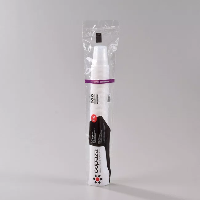 Copo Transparente 80 ml - C/100 Unidades