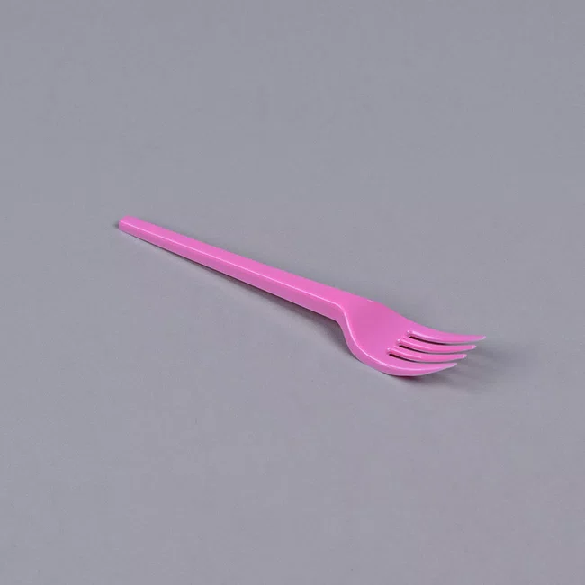 Garfo Sobremesa Rosa 12,00 cm - C/50 Unidades