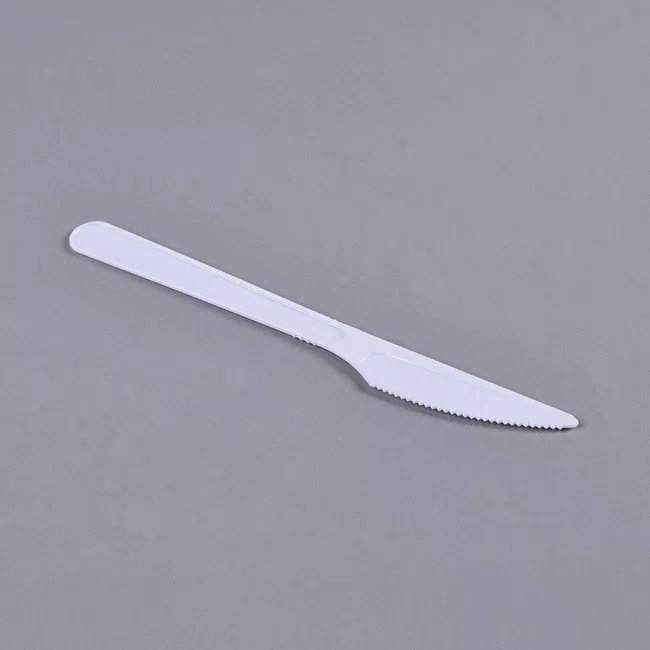 Kit Refeição Branco- Prato 21 cm, Colher, Garfo e Faca - C/50 Unidades