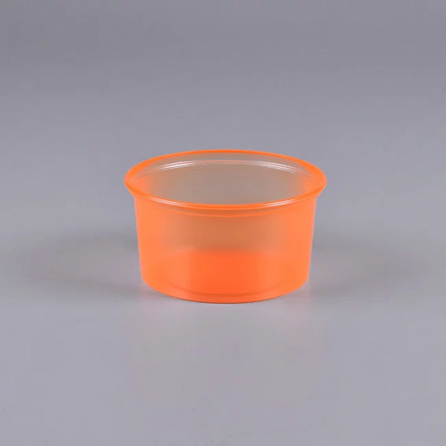 Pote Laranja Redondo 300 ml - C/50 Unidades