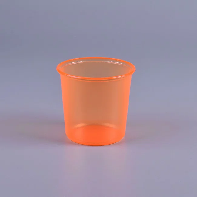 Pote Laranja Redondo 500 ml - C/50 Unidades