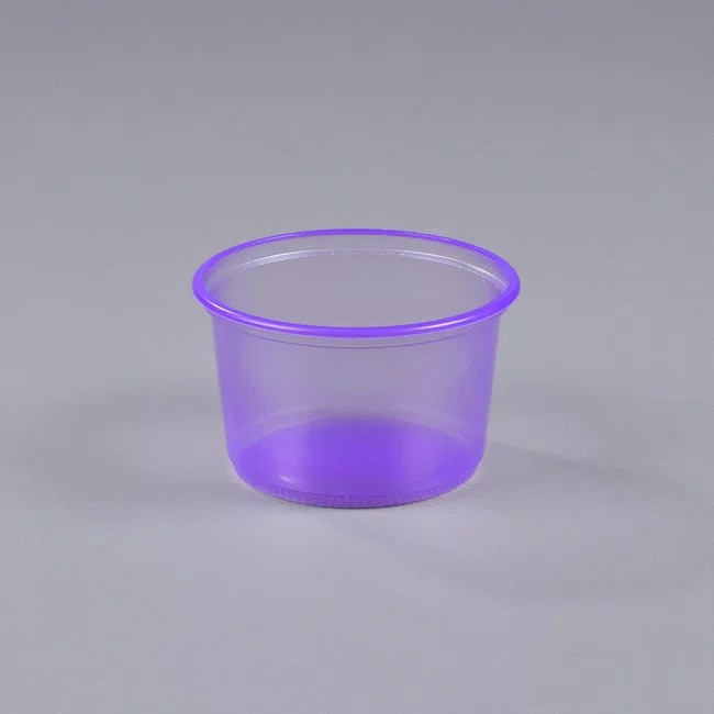 Pote Lilás Redondo 200 ml - C/50 Unidades