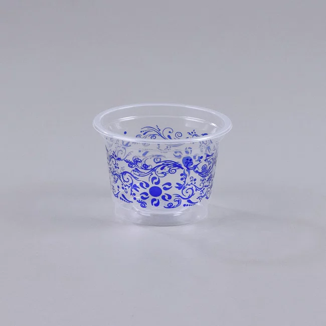 Pote Personalizado Arabesco Azul 110 ml - C/50 Unidades