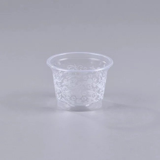 Pote Personalizado Arabesco Branco 110 ml - C/50 Unidades