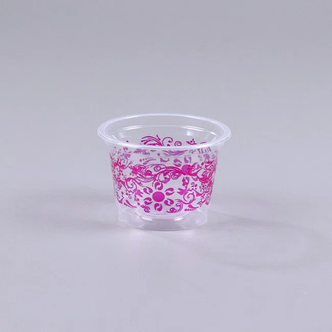 Pote Personalizado Arabesco Rosa 110 ml - C/50 Unidades