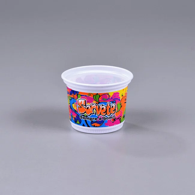 Pote Personalizado Sorvete 120 ml - C/50 Unidades