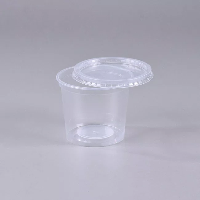 Pote Redondo Com Tampa 250 ml - C/25 Unidades