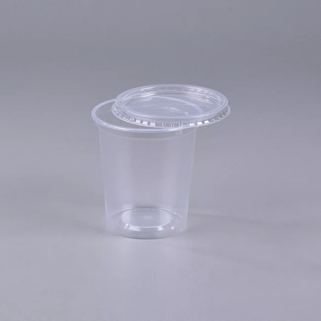 Pote Redondo Com Tampa 500 ml - C/25 Unidades