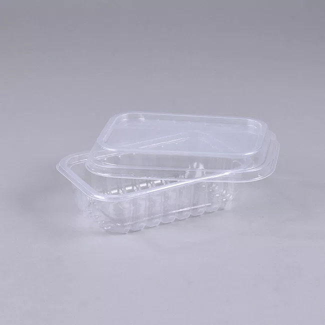 Pote Retangular Com Sobretampa 250 ml - C/25 Unidades