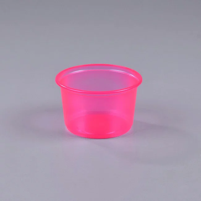 Pote Rosa Redondo 200 ml - C/50 Unidades