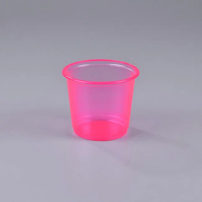 Pote Rosa Redondo 250 ml - C/50 Unidades