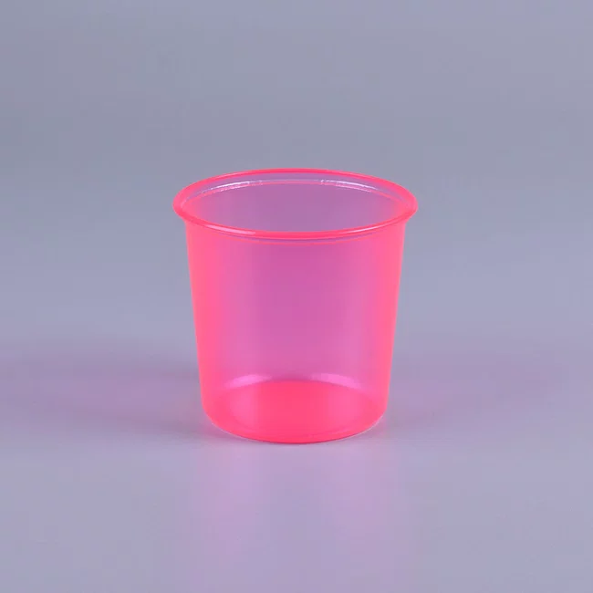 Pote Rosa Redondo 500 ml - C/50 Unidades