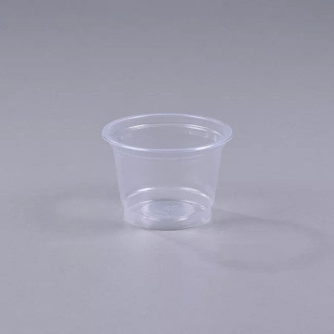 Pote Transparente Redondo 110 ml - C/50 Unidades