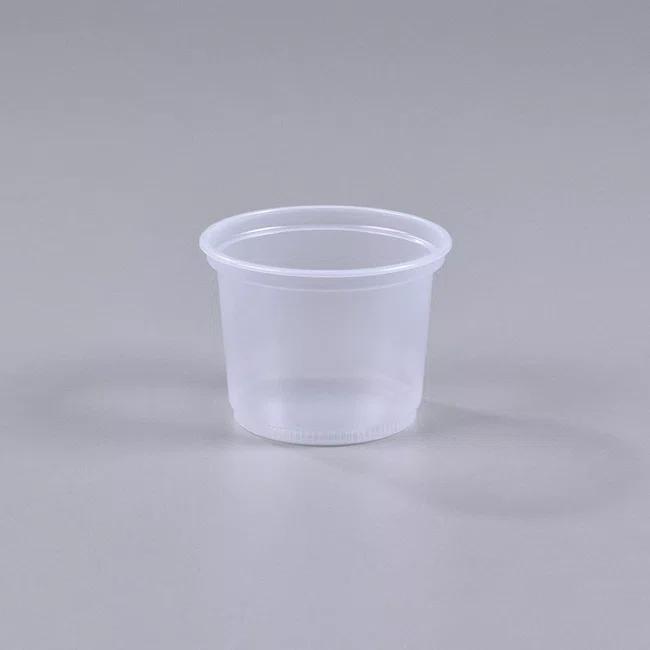 Pote Transparente Redondo 120 ml - C/50 Unidades