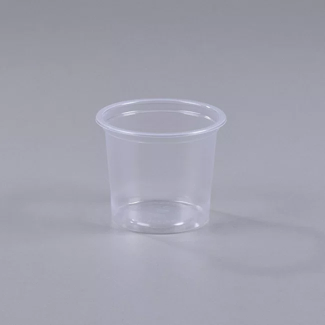 Pote Transparente Redondo 145 ml - C/50 Unidades