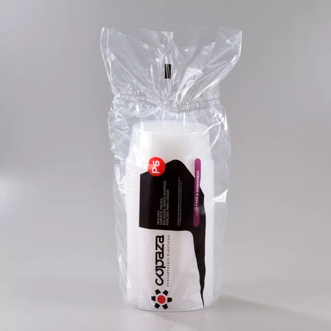 Pote Transparente Redondo 1500 ml - C/55 Unidades