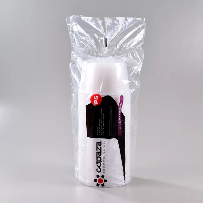 Pote Transparente Redondo 2000 ml - C/60 Unidades