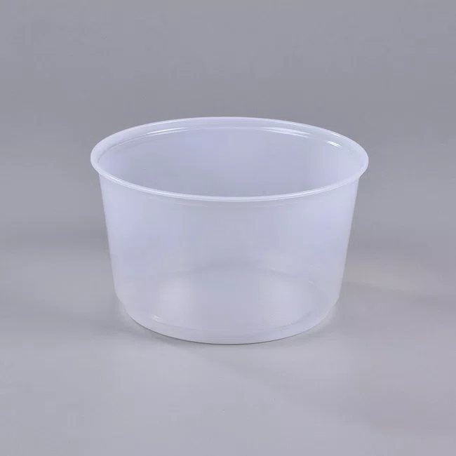 Pote Transparente Redondo 2000 ml - C/60 Unidades
