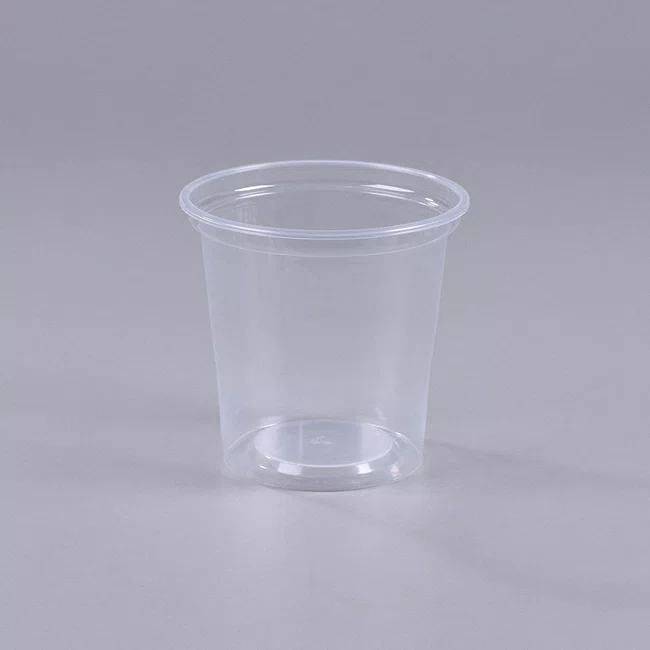 Pote Transparente Redondo 400 ml - C/50 Unidades
