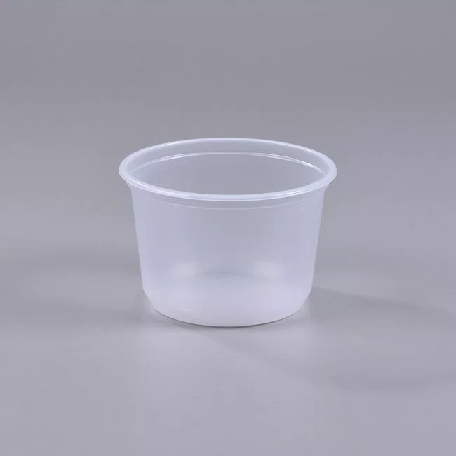 Pote Transparente Redondo 600 ml - C/50 Unidades