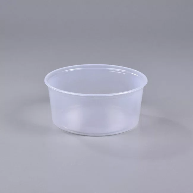 Pote Transparente Redondo 750 ml - C/60 Unidades