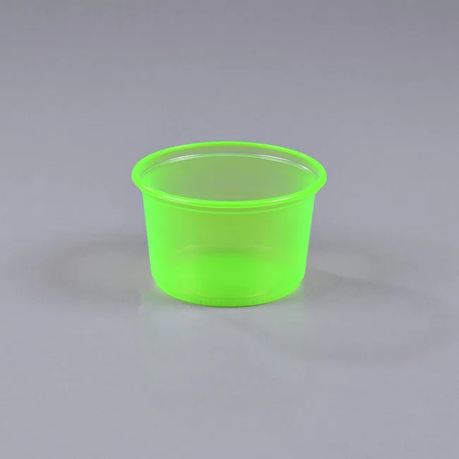Pote Verde Redondo 200 ml - C/50 Unidades