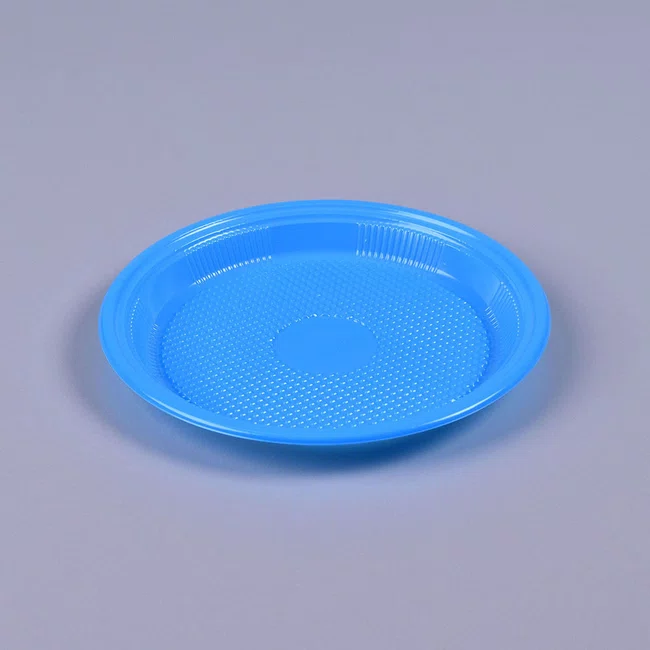 Prato Azul 15 cm - C/10 Unidades