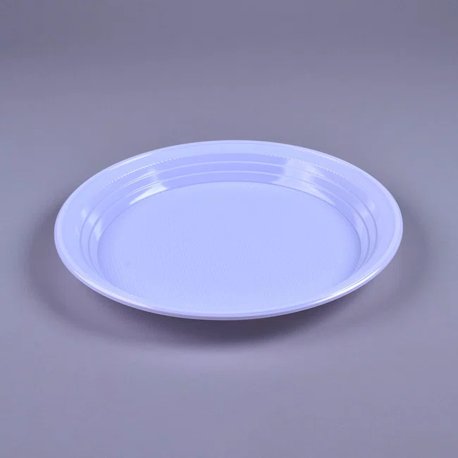 Prato Branco 24 cm - C/10 Unidades