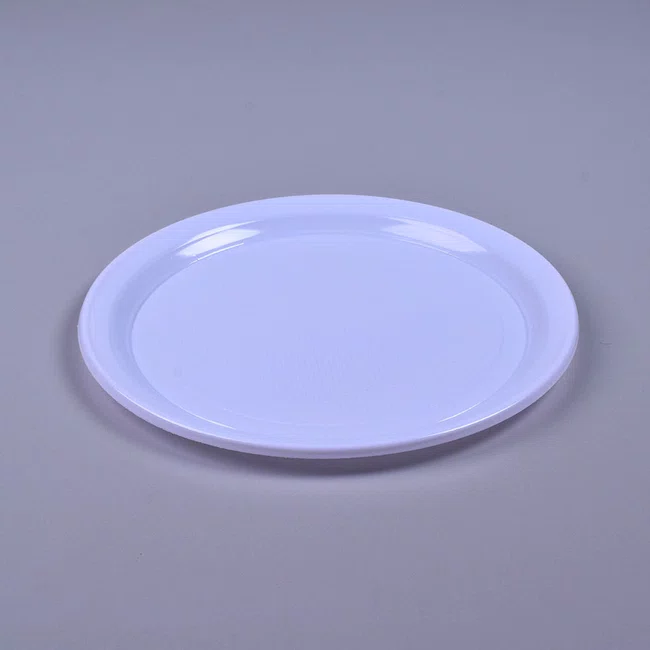 Prato Branco 26 cm - C/10 Unidades