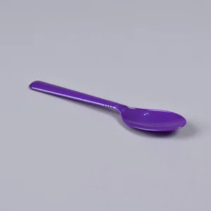 Colher Roxa Açaí 15,50 cm - C/50 Unidades