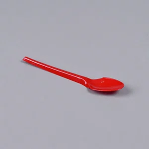 Colher Sobremesa Vermelho 12,00 cm - C/50 Unidades