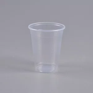 Copo Copaza Descartável Transparente Estriado 200 ml 100 Unidades