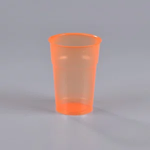Copo Gold Neon Laranja 300 ml - C/50 Unidades
