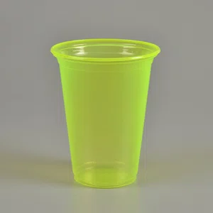 Copo Neon Amarelo 550 ml - C/50 Unidades